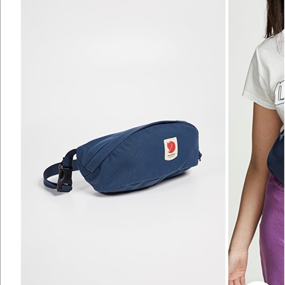 Navy blue Fjallraven fannypack